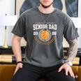 Senior Basketball Dad 2026 The Final Quarter Men's Comfort Colors T-Shirt Pepper
