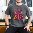 Senior Mom 2026 Proud Senior Mom Class Of 26 For Graduation Men's Comfort Colors T-Shirt Pepper