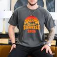 Senior Sunrise Class Of 2026 Graduation Proud Graduate Retro Men's Comfort Colors T-Shirt Pepper