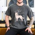 Siberian Husky Dog Anatomy Pet Mom Cute Dog Dad Men Women Kids Men's Comfort Colors T-Shirt Pepper
