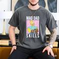 The Simpsons Father's Day Mad Dad Skills Homer Poster Men's Comfort Colors T-Shirt Pepper