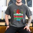 Snow Christmas Introvert Team Introverted Introvert Xmas Men's Comfort Colors T-Shirt Pepper