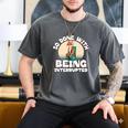 So Done With Being Interrupted Sick And Tired Introvert Premium Tri-Blend Men's Comfort Colors T-Shirt Pepper So Done With Being Interrupted Sick And Tired Introvert Premium Tri-Blend Men's Comfort Colors T-Shirt Pepper