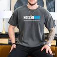 Soccer Dad Cute Men's Comfort Colors T-Shirt Pepper