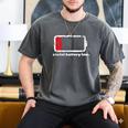 Social Battery Low Introvert Men's Comfort Colors T-Shirt Pepper Social Battery Low Introvert Men's Comfort Colors T-Shirt Pepper