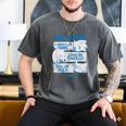 Sonic The Hedgehog Father's Day Dad Qualities Distressed Men's Comfort Colors T-Shirt Pepper