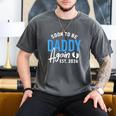 Soon To Be Daddy Again Est 2026 Dad Baby Announcement Men's Comfort Colors T-Shirt Pepper