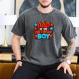 Spider Birthday Party Dad Of The Birthday Boys Spider Webs Men's Comfort Colors T-Shirt Pepper