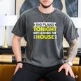 Staying Alone Big Plans Tonight Ideal For Introverts Men's Comfort Colors T-Shirt Pepper Staying Alone Big Plans Tonight Ideal For Introverts Men's Comfort Colors T-Shirt Pepper