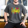 Straight Outta Kindergarten TShirt Graduation Kid Men's Comfort Colors T-Shirt Pepper