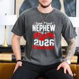 Super Proud Nephew Of a 2026 Graduate 26 Graduation Men's Comfort Colors T-Shirt Pepper