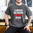 I Survived Her Passing Nursing School Graduation Men's Comfort Colors T-Shirt Pepper