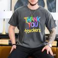 Thank You Teacher Appreciation Graduation Men Women Girls Kids Men's Comfort Colors T-Shirt Pepper