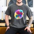 Totally 80's Tie Dye Retro Vibes 1980s Style Nostalgia Men's Comfort Colors T-Shirt Pepper
