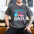 Touchdown Or Tutu Dad Loves You Gender Reveal Family Men's Comfort Colors T-Shirt Pepper