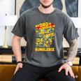 Transformers Father's Day Bumblebee My Dad Is Brave Men's Comfort Colors T-Shirt Pepper Transformers Father's Day Bumblebee My Dad Is Brave Men's Comfort Colors T-Shirt Pepper