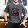 Two Fast Dad Of The Birthday Boy Racing Car Family Men's Comfort Colors T-Shirt Pepper