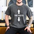 Two Seater Shirt For Men 2 Seater Dad Men's Comfort Colors T-Shirt Pepper