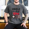 Uncle Of The Fast One Car Racing Dad 1St Birthday Boy Men's Comfort Colors T-Shirt Pepper