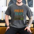 VHS Cassette Retro Analog Nostalgia Theme Men's Comfort Colors T-Shirt Pepper VHS Cassette Retro Analog Nostalgia Theme Men's Comfort Colors T-Shirt Pepper