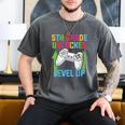 VIDEO GAMER Graduation Student Teacher Last Day School Kids Men's Comfort Colors T-Shirt Pepper