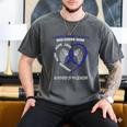I Wear Blue In Memory Of My Grandpa Colon Cancer Awareness Men's Comfort Colors T-Shirt Pepper I Wear Blue In Memory Of My Grandpa Colon Cancer Awareness Men's Comfort Colors T-Shirt Pepper