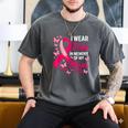 I Wear Pink In Memory Of My Mom Breast Cancer Awareness Men's Comfort Colors T-Shirt Pepper I Wear Pink In Memory Of My Mom Breast Cancer Awareness Men's Comfort Colors T-Shirt Pepper
