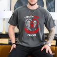 I Wear Red In Memory Of Friend Heart Disease Awareness Month Premium Men's Comfort Colors T-Shirt Pepper I Wear Red In Memory Of Friend Heart Disease Awareness Month Premium Men's Comfort Colors T-Shirt Pepper