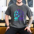 I Wear Teal Purple In Memory Of My Son Suicide Awareness Men's Comfort Colors T-Shirt Pepper I Wear Teal Purple In Memory Of My Son Suicide Awareness Men's Comfort Colors T-Shirt Pepper