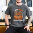 Wings Leukemia Shirt I Wear Orange In Memory Of My Dad Men's Comfort Colors T-Shirt Pepper Wings Leukemia Shirt I Wear Orange In Memory Of My Dad Men's Comfort Colors T-Shirt Pepper