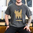 Yk2 Cat With Tomboy Tail 90s Nostalgia Downtown Indie Men's Comfort Colors T-Shirt Pepper