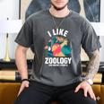 Zoologist Scientist Wildlife Biologist Zoology Introverted Men's Comfort Colors T-Shirt Pepper