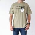 1st Grade Nailed It Kids Graduation TShirt Second Grade Men's Comfort Colors T-Shirt Khaki