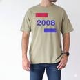 2008 Year Bold Statement Timeless Memory Birthday Men's Comfort Colors T-Shirt Khaki 2008 Year Bold Statement Timeless Memory Birthday Men's Comfort Colors T-Shirt Khaki