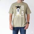 2022 Graduate Graduation For Him Her Got My Dip-Llama Men's Comfort Colors T-Shirt Khaki