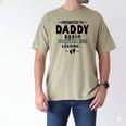 2nd Baby Announcement For Dad Promoted To Daddy Again 2026 Men's Comfort Colors T-Shirt Khaki