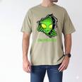 Alien Face Ew People UFO Introvert Meme Men Women Kids Men's Comfort Colors T-Shirt Khaki