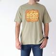 Antisocial Like A Good Neighbor Stay Over There Introvert Men's Comfort Colors T-Shirt Khaki