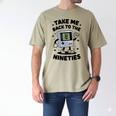 Take Me Back To The Nineties 90's Retro Gamer Nostalgia Men's Comfort Colors T-Shirt Khaki