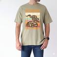 Ball Python Snake Introvert Ball Python Men's Comfort Colors T-Shirt Khaki