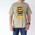 Bees They Call Me The Spelling Bee Champ Graduation Men's Comfort Colors T-Shirt Khaki
