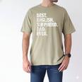 Best English Shepherd Dad Ever Dog Owner Daddy Father's Day Men's Comfort Colors T-Shirt Khaki