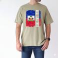 Best Haitian Dad Ever Haiti Daddy Father's Day Men's Comfort Colors T-Shirt Khaki