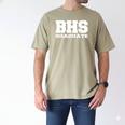 BHS High School Graduation Party Rival Game BHS Reunion Men's Comfort Colors T-Shirt Khaki