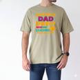 Caffeinated Dad Energy Loading Please Wait Coffee Humor Men's Comfort Colors T-Shirt Khaki