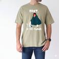Can't Have Plans Introvert Staying Home Men's Comfort Colors T-Shirt Khaki