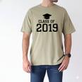 Class Of 2019 Shirt Graduation Gift Men's Comfort Colors T-Shirt Khaki