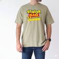 Class Of 2022 Senior 2000s Animated Movie Style Graduation Men's Comfort Colors T-Shirt Khaki