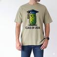 Class Of 2026 Graduation Pickle Trendy Graduate Humor Men's Comfort Colors T-Shirt Khaki