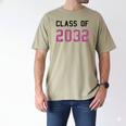 Class Of 2032 Graduation T-Shirts Men's Comfort Colors T-Shirt Khaki